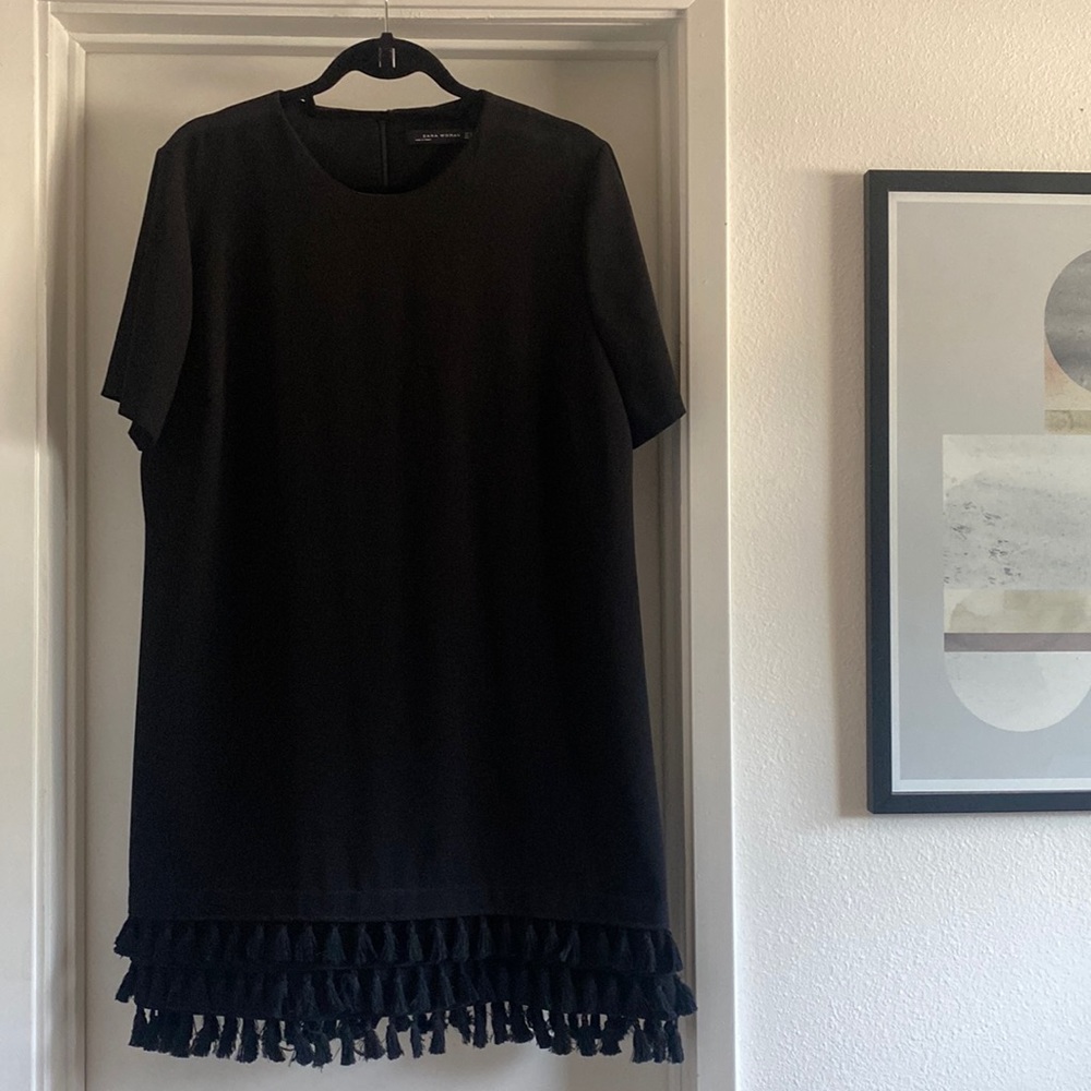 Zara Woman black dress. Size XL